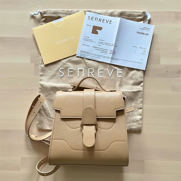 PRE-OWNED] Senreve Mini Alunna bag (Color: Butterscotch)